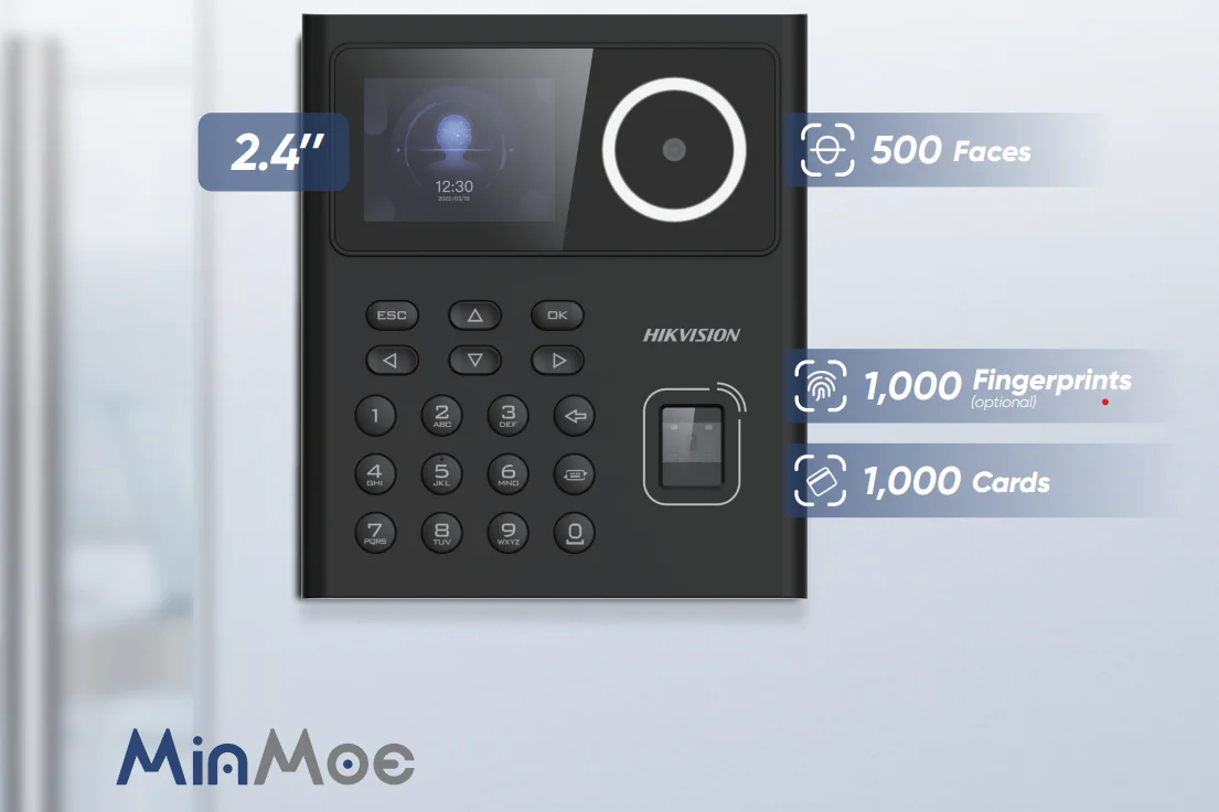 Hikvision MinMoe Face Recognition Access Control Terminal
